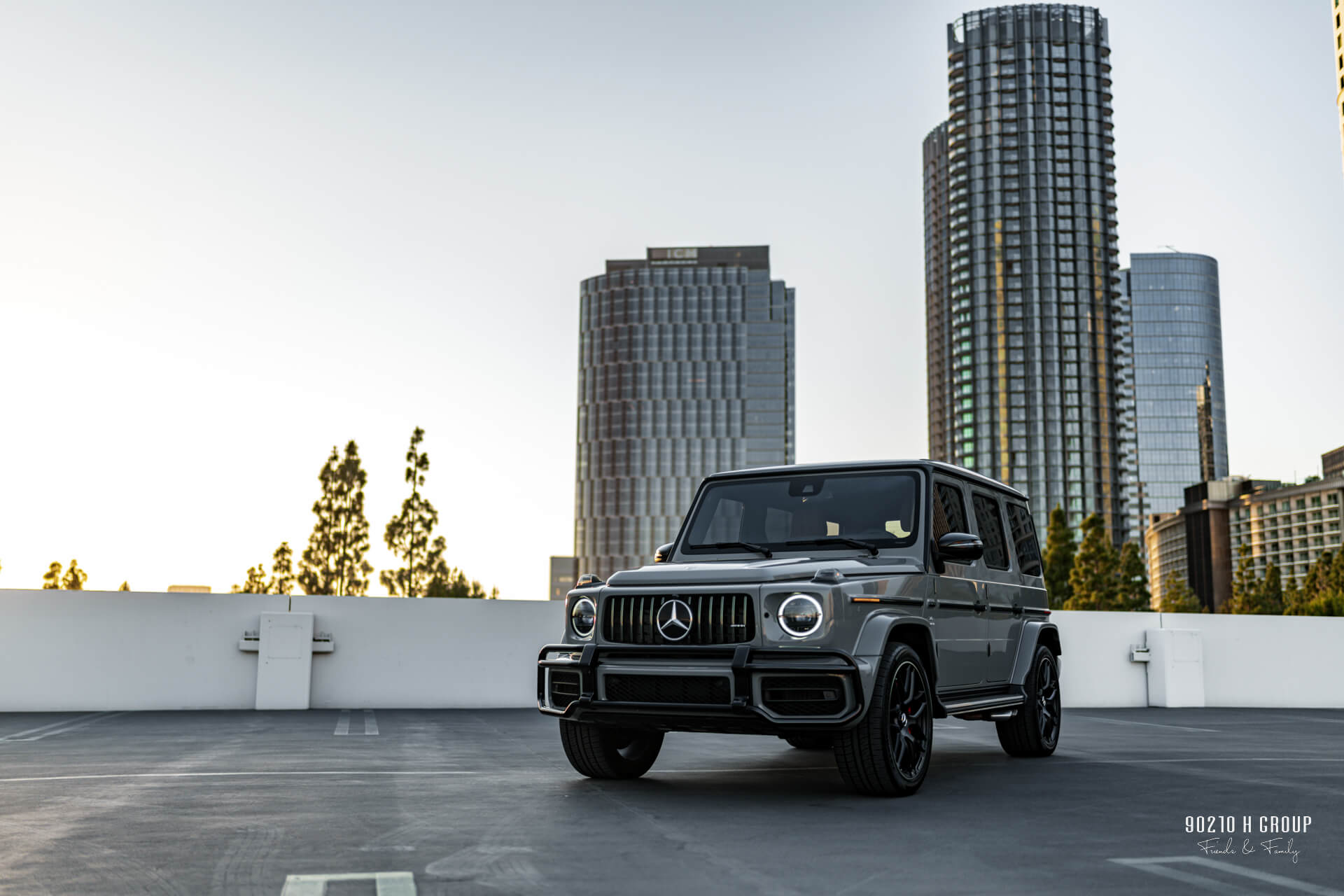 Mercedes AMG G63 Gray Rental in Los Angeles - 90210 H Group